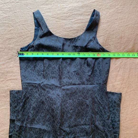 Vintage I.N.C. Silk Maxi Dress, Size 12 - Picture 2 of 6